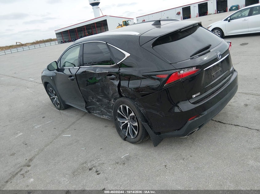 Vin: jtjbarbz3f2037348, lot: 46855610, lexus nx 200t f sport 20153
