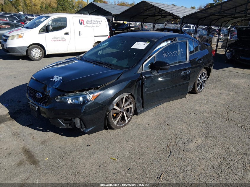 Vin: 4s3gkam60l3600727, lot: 46855653, subaru impreza sport 20202