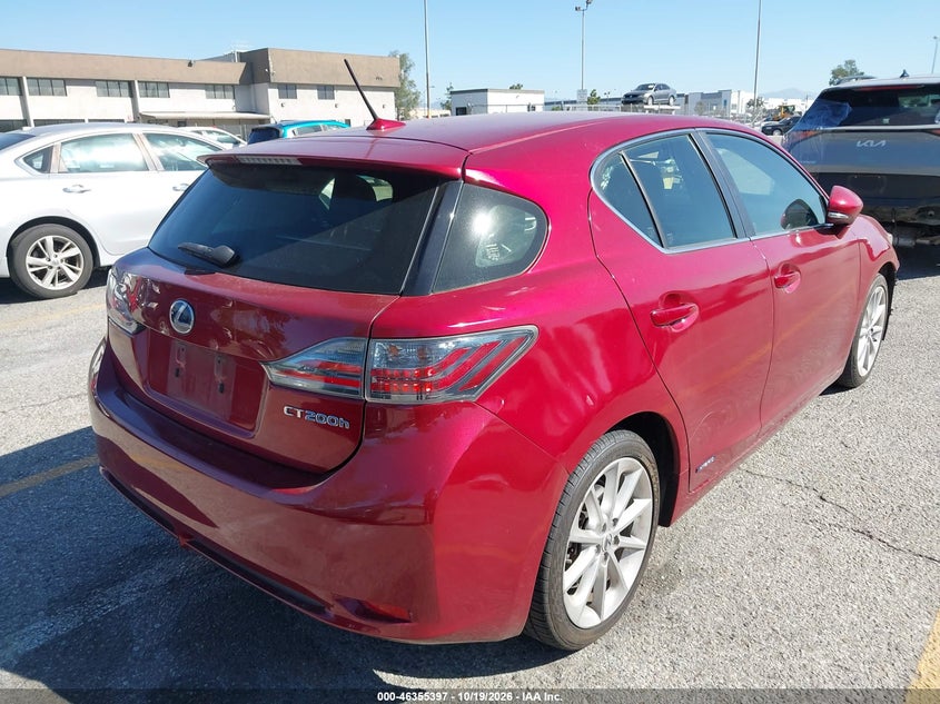 Vin: jthkd5bh2d2147300, lot: 46855663, lexus ct 200h 20134