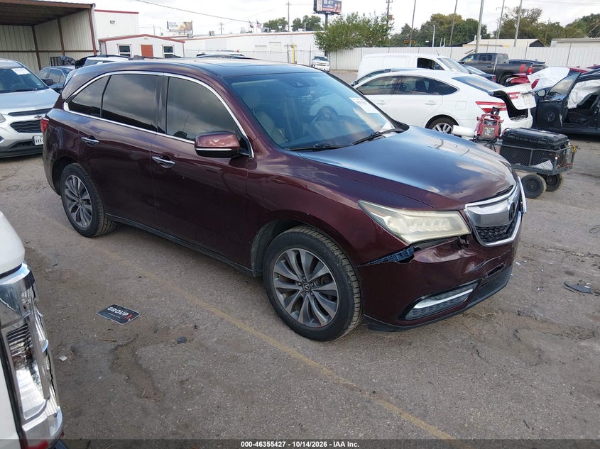 2016 Acura MDX Technology Acurawatch Plus Packages/Technology Package
