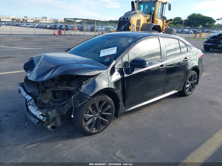 2025 Toyota Corolla Se, Front End, IAAI, VIN 5YFS4MCE3SP237232 — photo 2