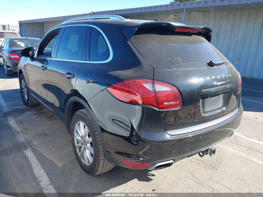 Vin: wp1aa2a24cla05586, lot: 46855763, porsche cayenne 20123