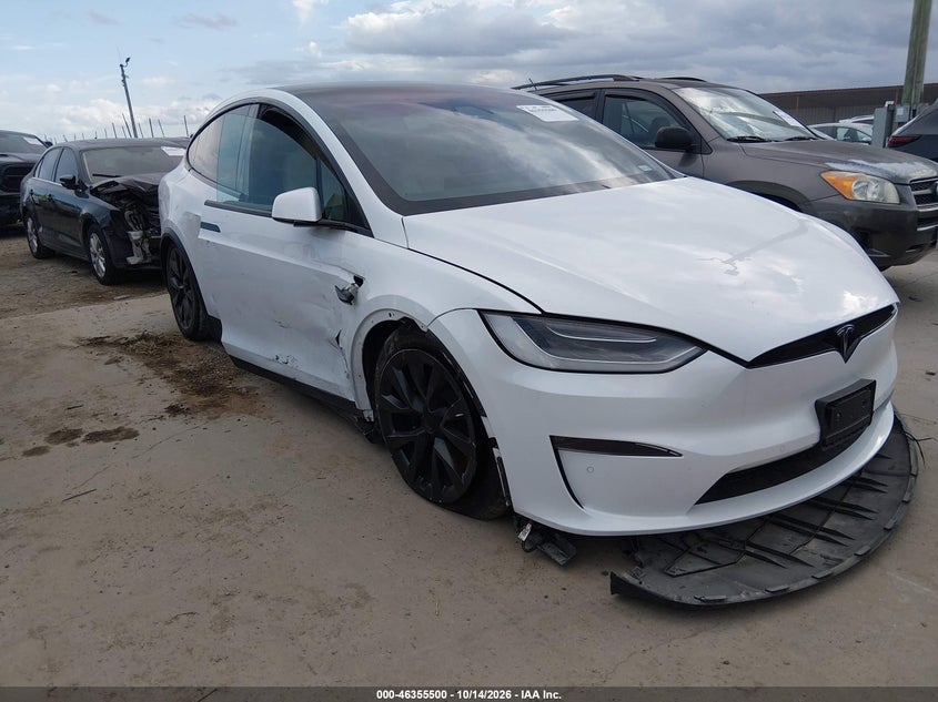 Vin: 5yjxcbe5xmf326353, lot: 46855766, tesla model x long range dual motor all-wheel drive 2021 img_1