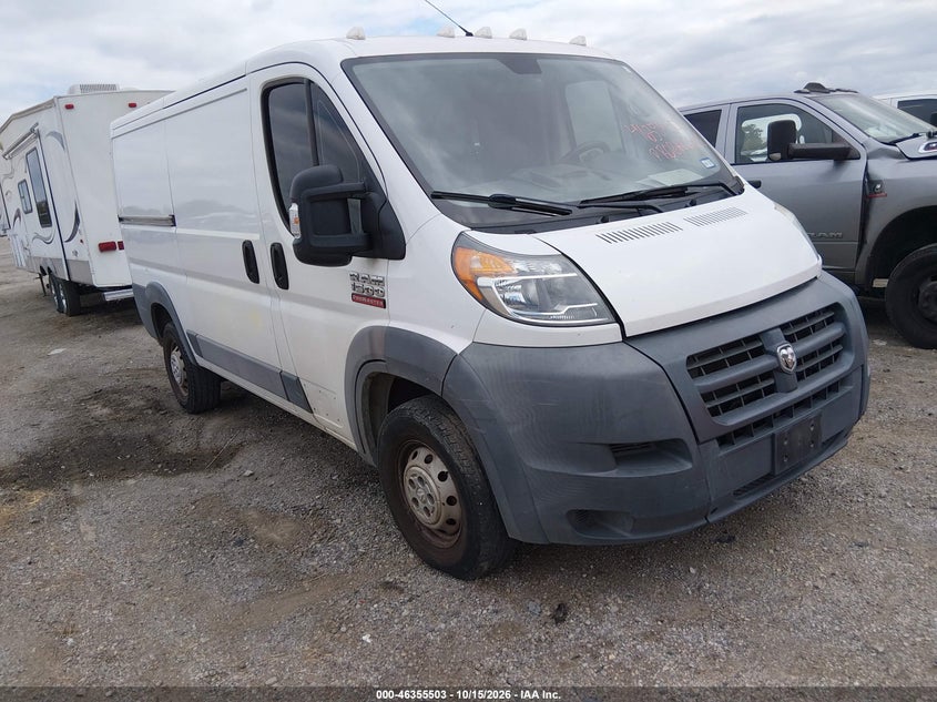 Vin: 3c6trvag8he547992, lot: 46855769, ram promaster 1500 low roof 136 wb 2017 img_1