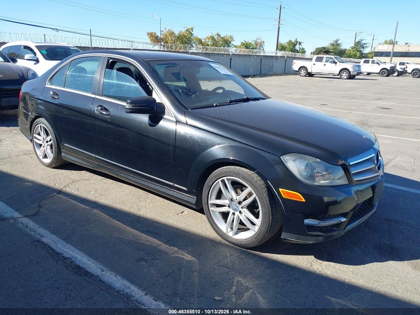 Vin: wddgf4hb4da762716, lot: 46855776, mercedes-benz c 250 sport 20131