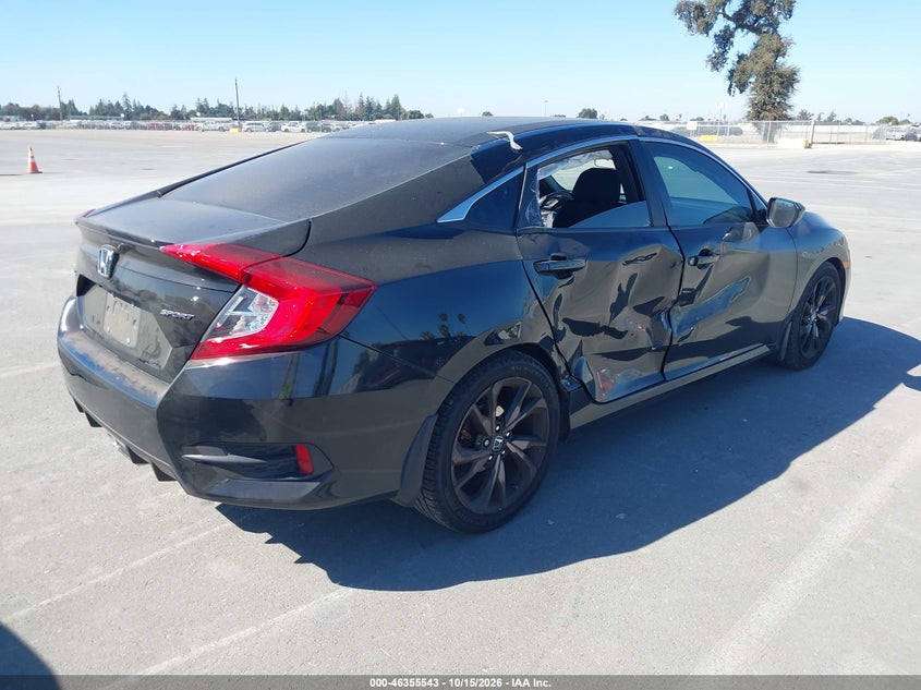 Vin: 19xfc2f82le214283, lot: 46855809, honda civic sport 20204