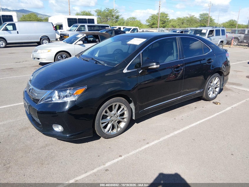 Vin: jthbb1ba9a2004275, lot: 46855818, lexus hs 250h 20102