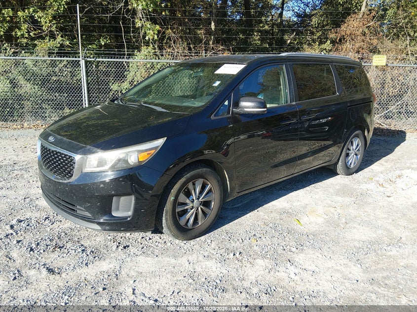 Vin: kndmb5c12h6242472, lot: 46855846, kia sedona lx 20172