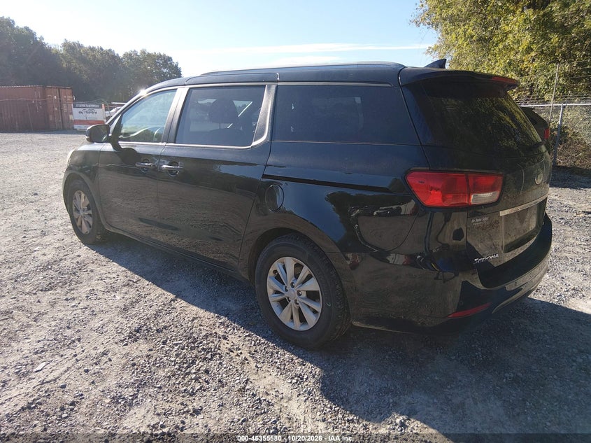 Vin: kndmb5c12h6242472, lot: 46855846, kia sedona lx 20173