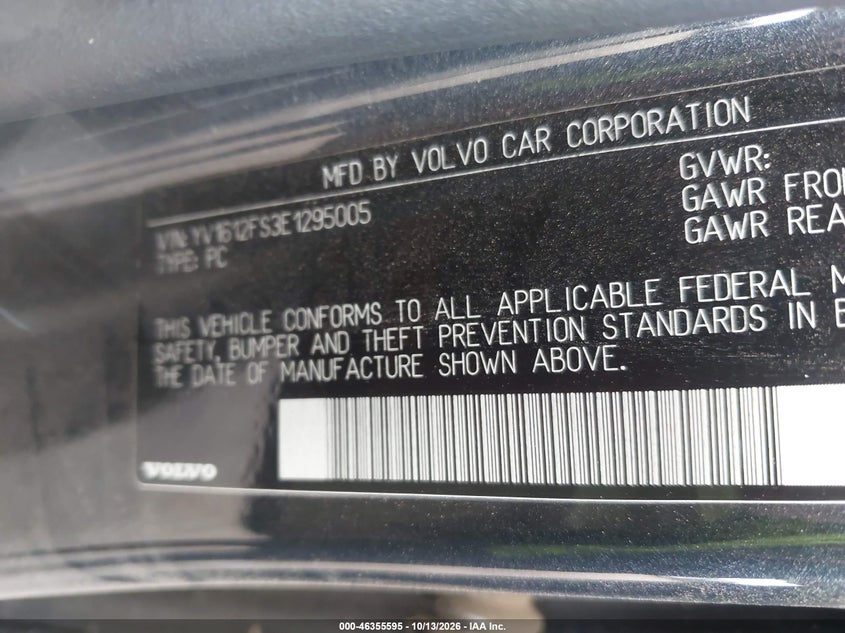 2014 VOLVO S60 T5 · Фото 9