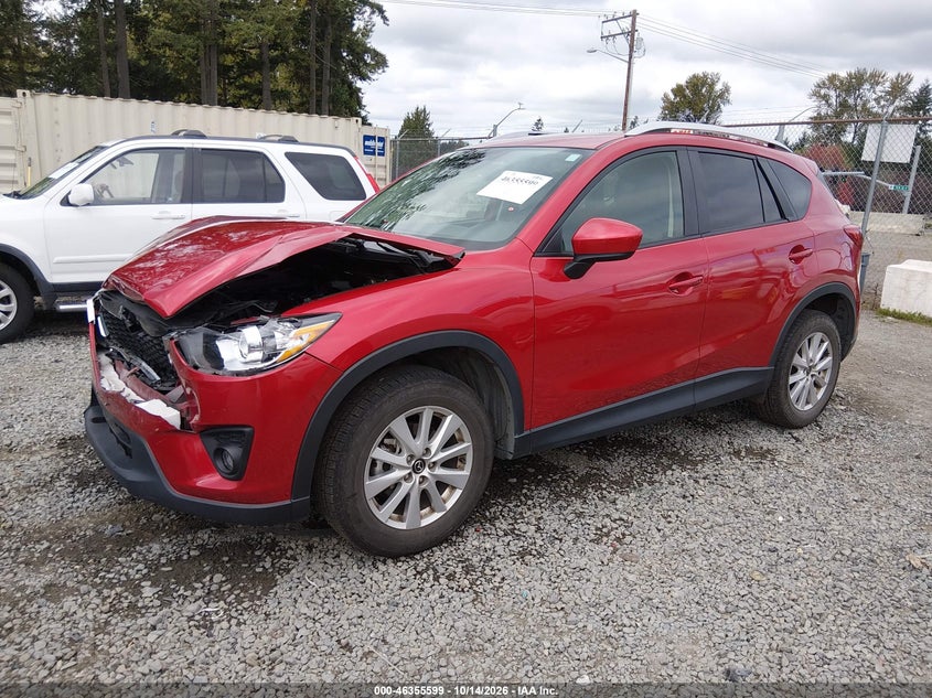 2014 Mazda Cx-5 Touring, Удар спереду, IAAI, VIN JM3KE4CY1E0304682 — фото 2