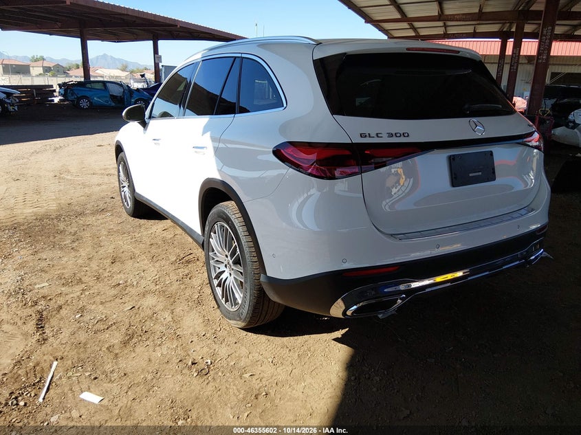 Vin: w1nkm4hb8tu141138, lot: 46855868, mercedes-benz glc 300 4matic suv 20263