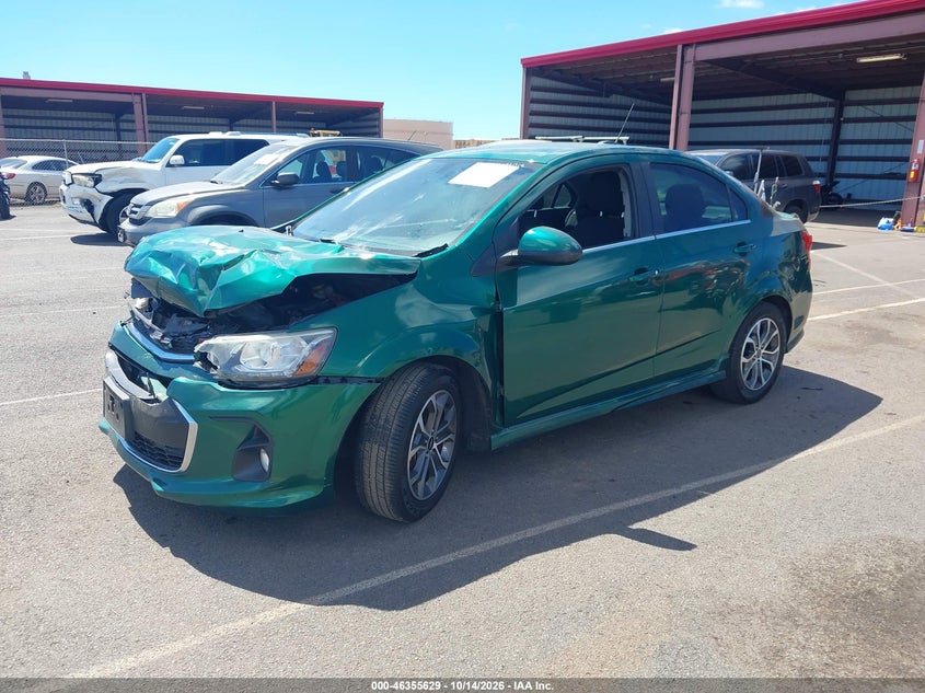 2018 Chevrolet Sonic Lt Auto, Engine Damage, IAAI, VIN 1G1JD5SH8J4108636 — photo 2