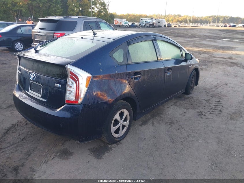 Vin: jtdkn3du3f1892174, lot: 46855901, toyota prius two 20154
