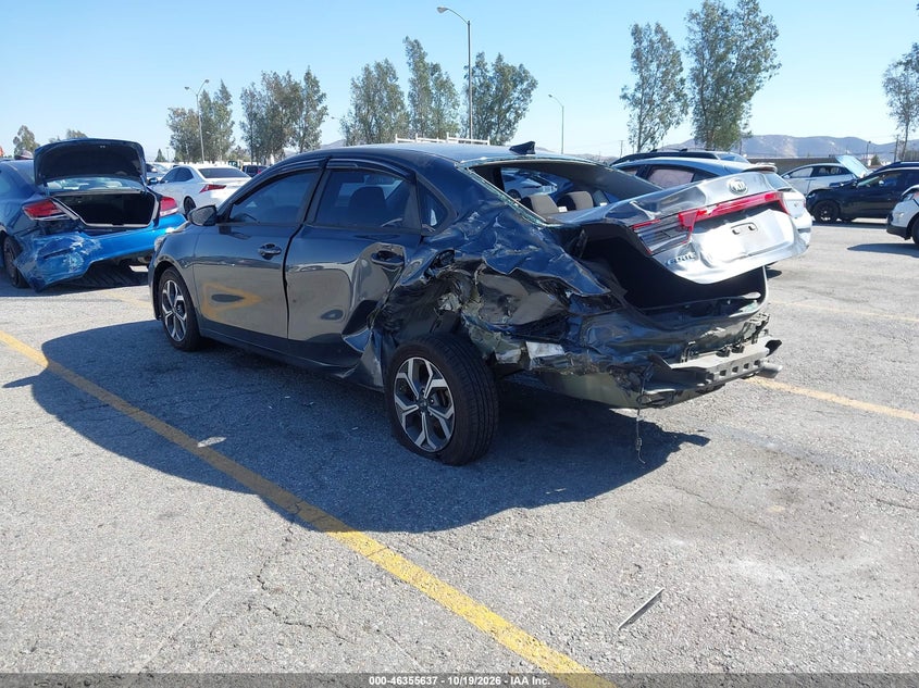 Vin: 3kpf24ad1me268775, lot: 46855903, kia forte lxs 20213