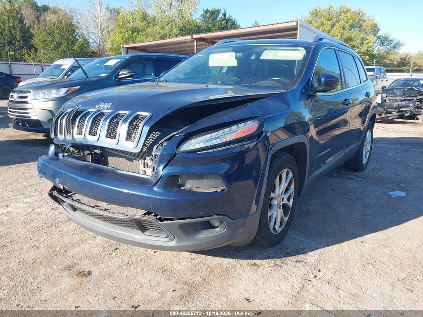 Vin: 1c4pjllb6jd553224, lot: 46855979, jeep cherokee latitude plus fwd 20182