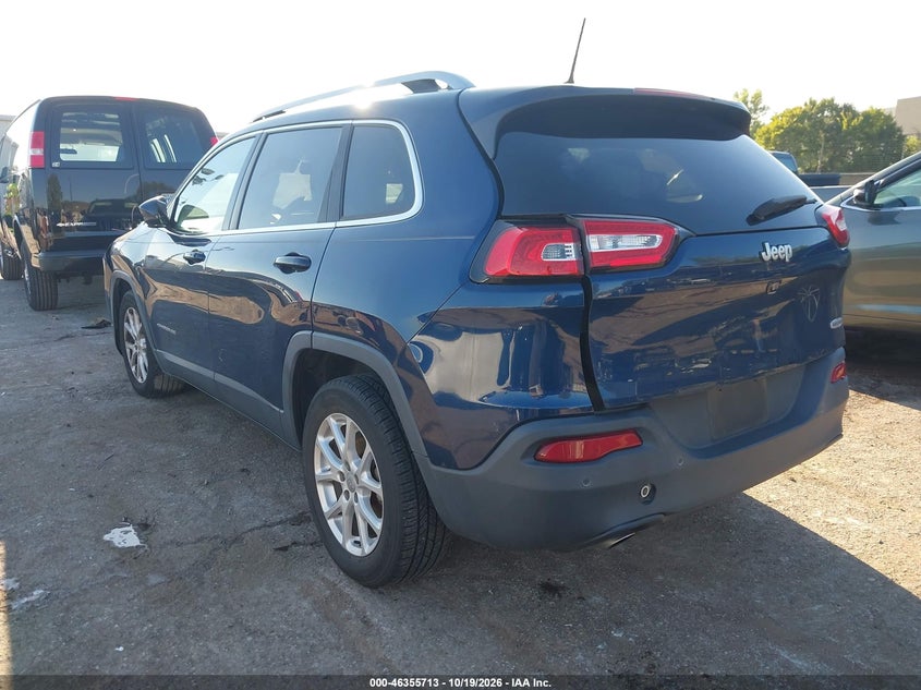 Vin: 1c4pjllb6jd553224, lot: 46855979, jeep cherokee latitude plus fwd 20183