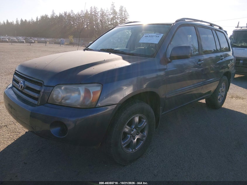 TOYOTA HIGHLANDER 2004 VIN JTEEP21A040059622
