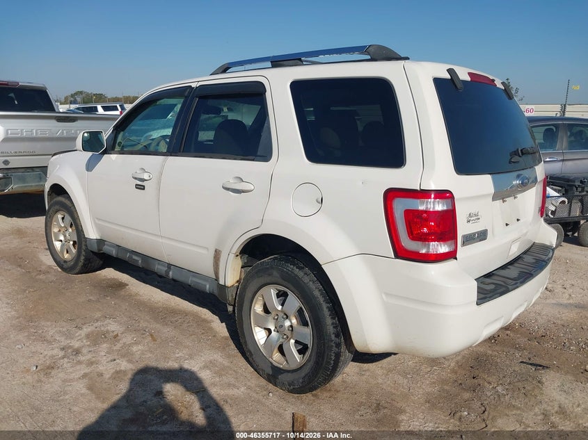 Vin: 1fmcu0eg5cka55037, lot: 46855983, ford escape limited 20123