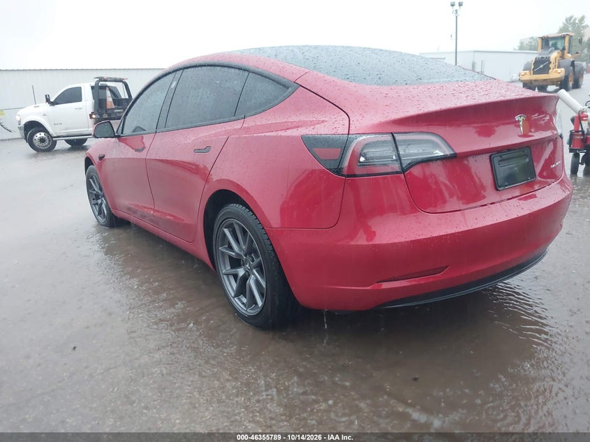 Vin: 5yj3e1eb8nf211731, lot: 46856055, tesla model 3 long range dual motor all-wheel drive 20223
