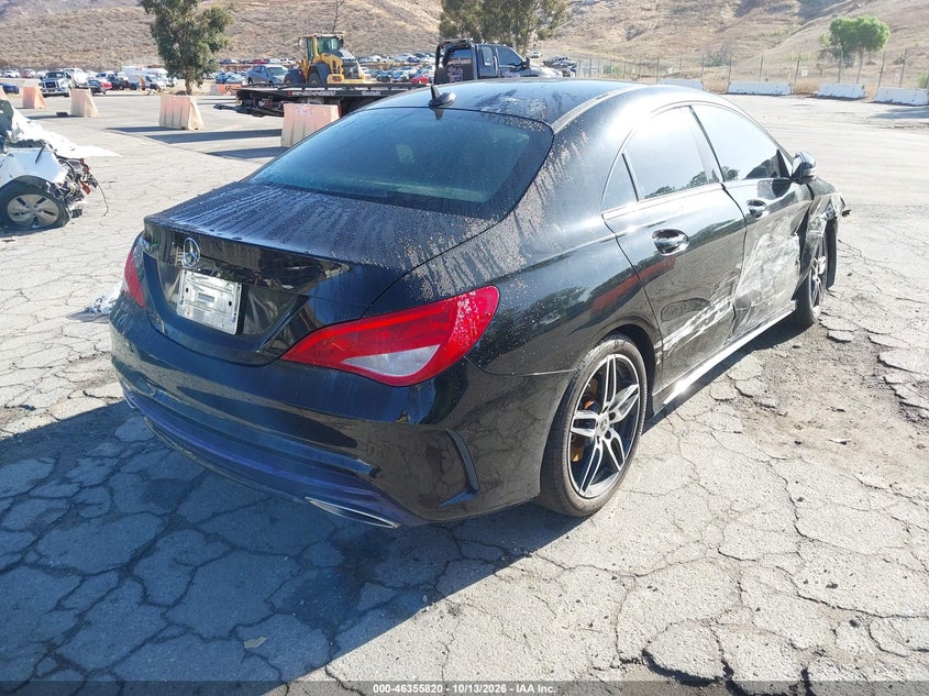 Vin: wddsj4eb7jn686667, lot: 46856086, mercedes-benz cla 250 20184