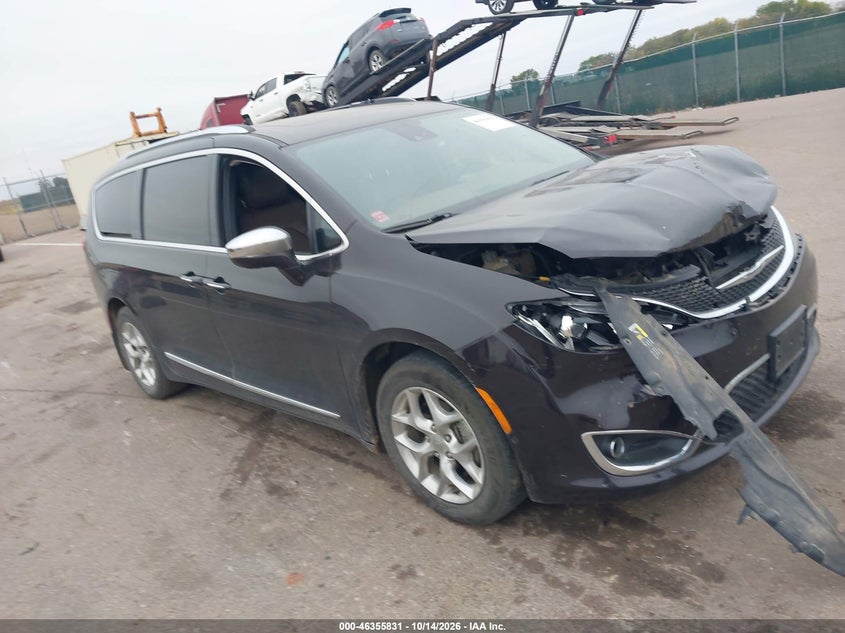 Vin: 2c4rc1gg7hr545377, lot: 46856097, chrysler pacifica limited 20171