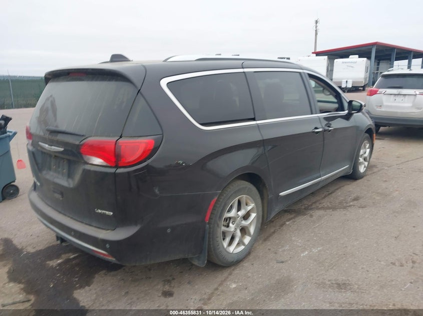 Vin: 2c4rc1gg7hr545377, lot: 46856097, chrysler pacifica limited 20174