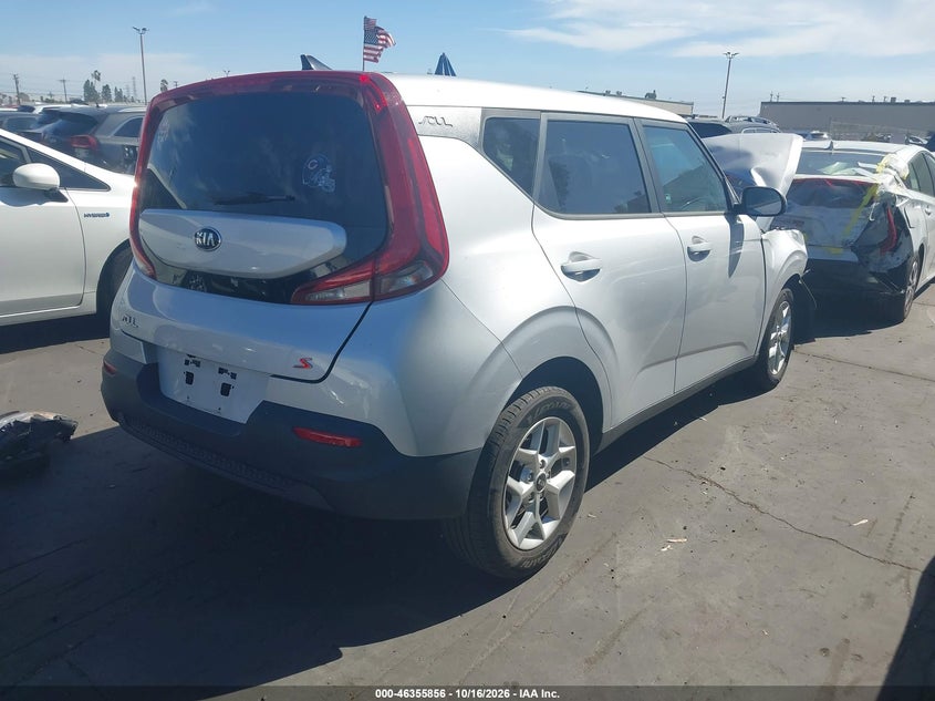 Vin: kndj23auxl7113953, lot: 46856122, kia soul s 20204