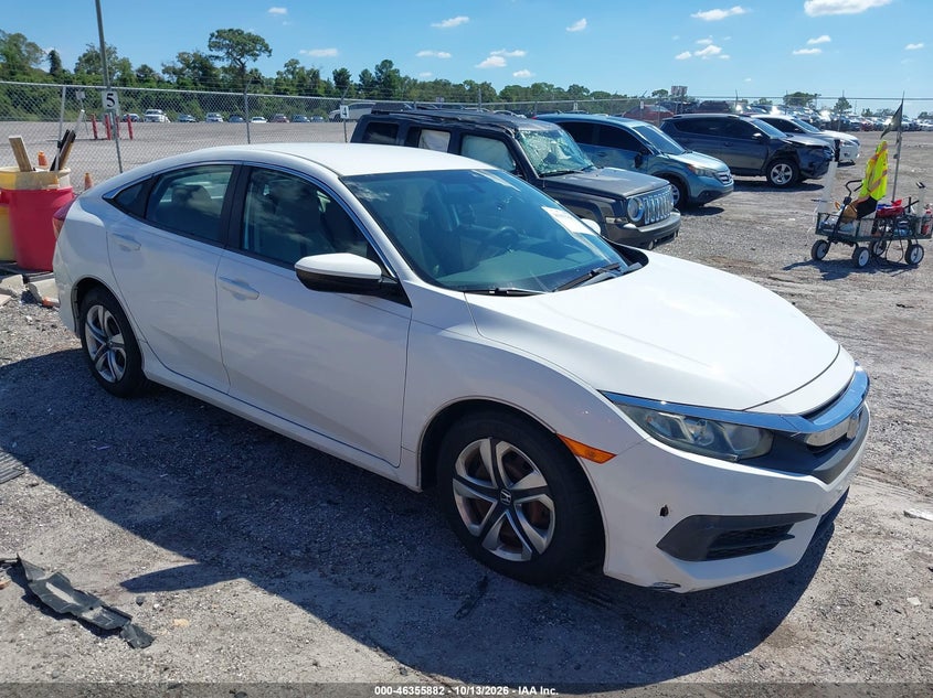 Vin: 19xfc2f51ge013115, lot: 46856148, honda civic lx 20161
