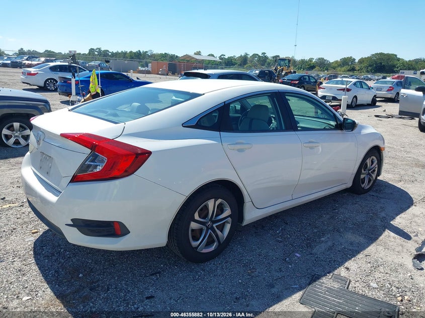 Vin: 19xfc2f51ge013115, lot: 46856148, honda civic lx 20164
