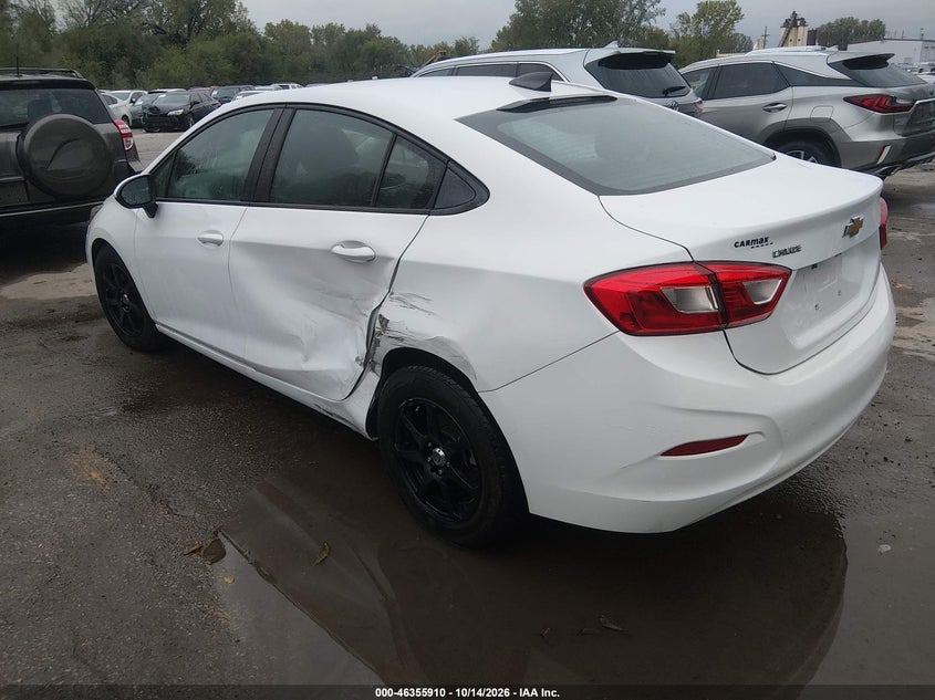 Vin: 1g1bc5sm3j7236169, lot: 46856176, chevrolet cruze ls auto 20183