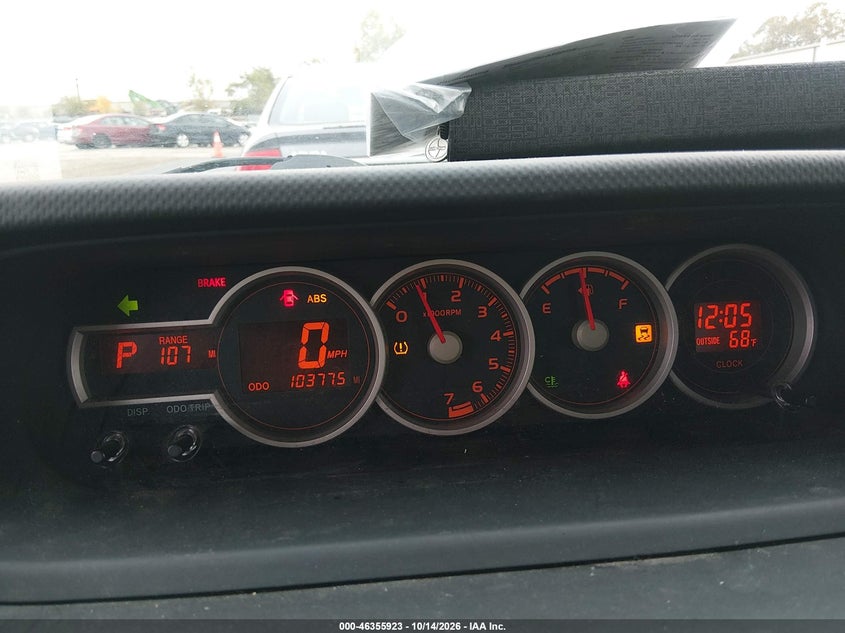 SCION XB 2011 VIN JTLZE4FE7B1127848