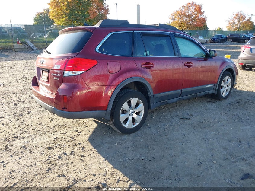 SUBARU OUTBACK 2012 VIN 4S4BRBKC8C3281559