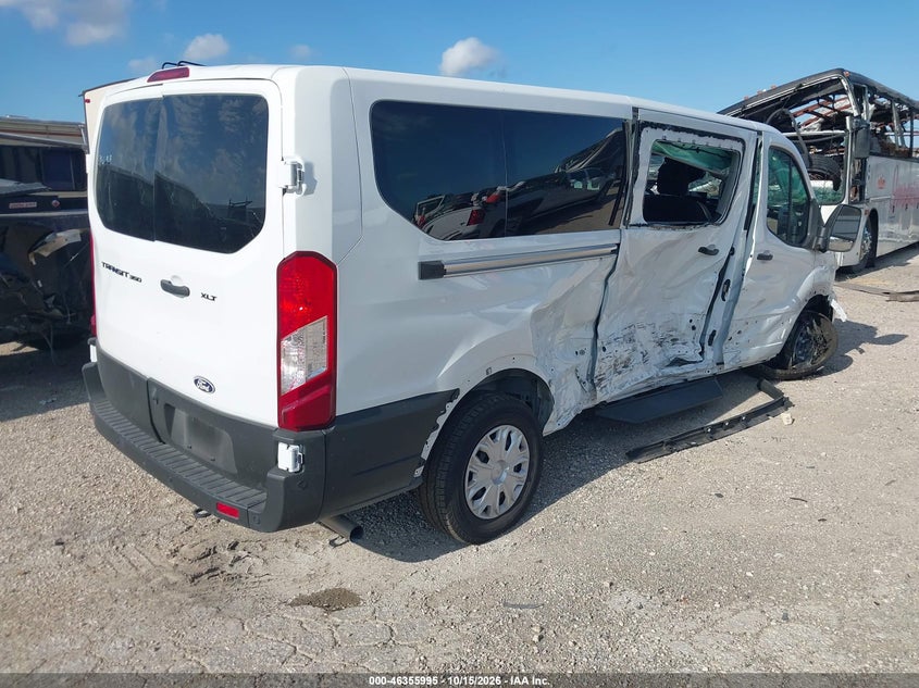 Vin: 1fbax2yg4tkb06848, lot: 46856261, ford transit-350 passenger van xlt 20264