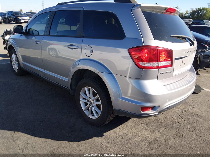 Vin: 3c4pdcbg9gt130791, lot: 46856287, dodge journey sxt 20163