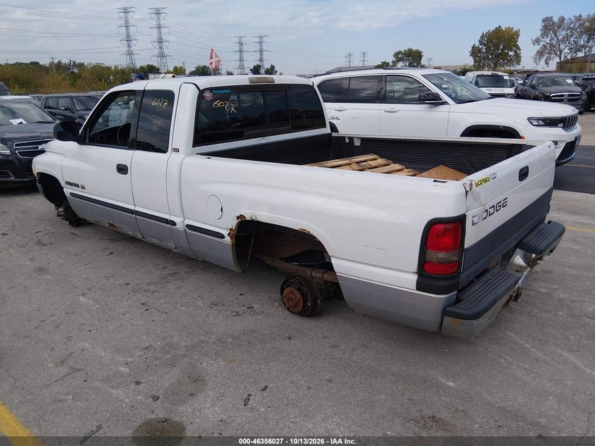 DODGE RAM 1500 1998 VIN 1B7HC13Z8WJ201996