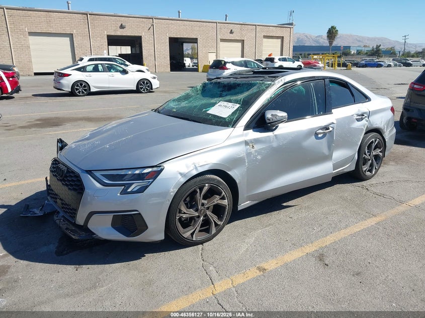 Vin: wauhudgy0pa011835, lot: 46856393, audi a3 premium plus 40 tfsi quattro s tronic 20232