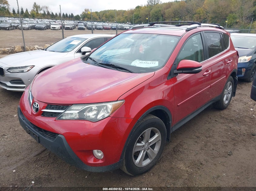 2013 Toyota Rav4 Xle, Удар сзади, IAAI, VIN 2T3RFREVXDW111087 — фото 2