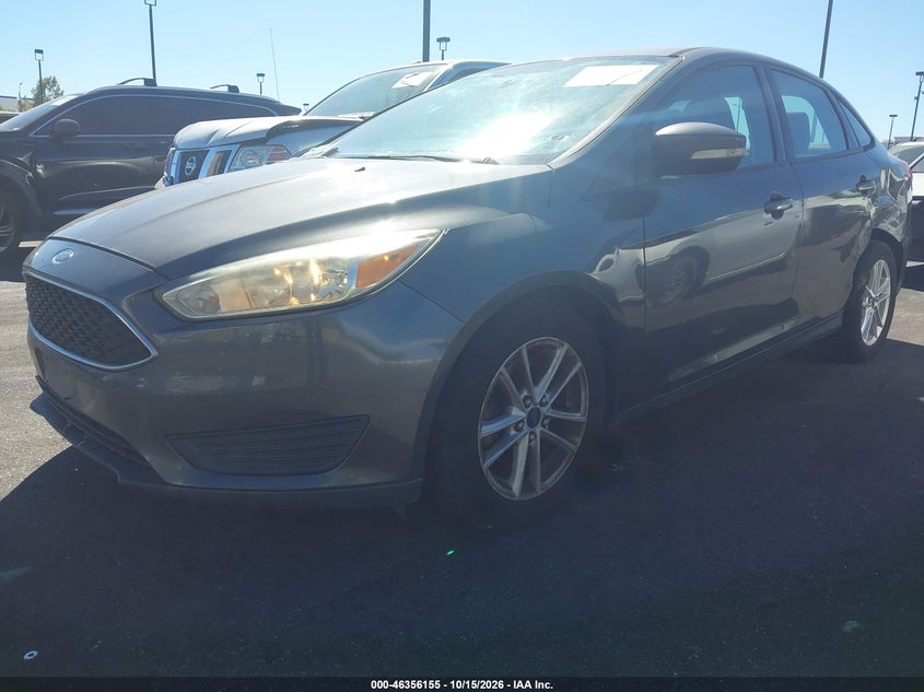 Vin: 1fadp3f23fl301544, lot: 46856421, ford focus se 20152