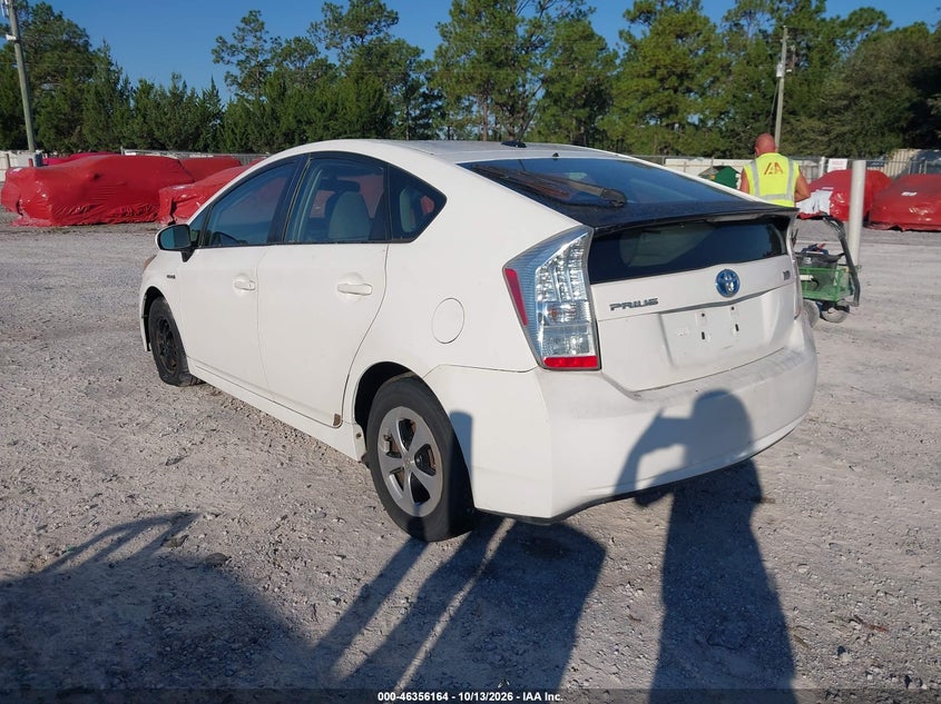 Vin: jtdkn3du3a5154490, lot: 46856430, toyota prius ii 20103