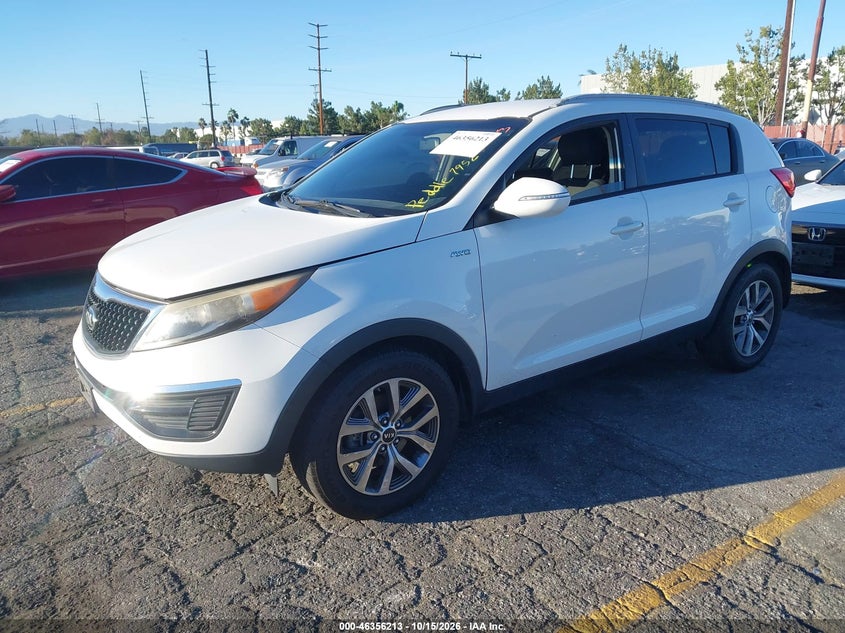 Vin: kndpbcac4f7767952, lot: 46856479, kia sportage lx 20152