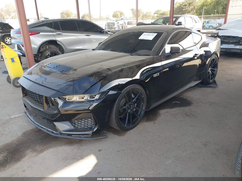 Vin: 1fa6p8cf9s5401868, lot: 46856486, ford mustang gt fastback 20252