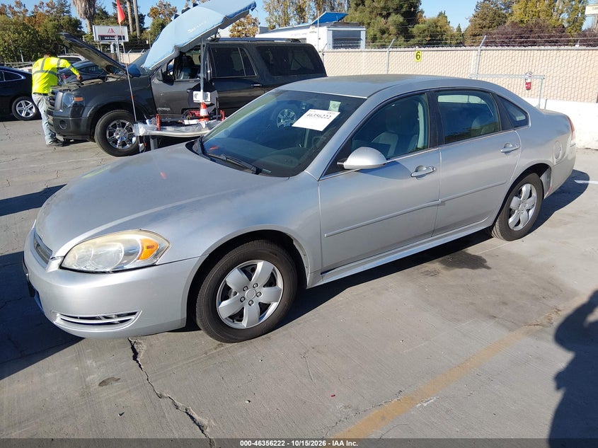 Vin: 2g1wd5emxa1172798, lot: 46856488, chevrolet impala police 20102
