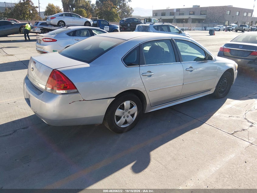 Vin: 2g1wd5emxa1172798, lot: 46856488, chevrolet impala police 20104