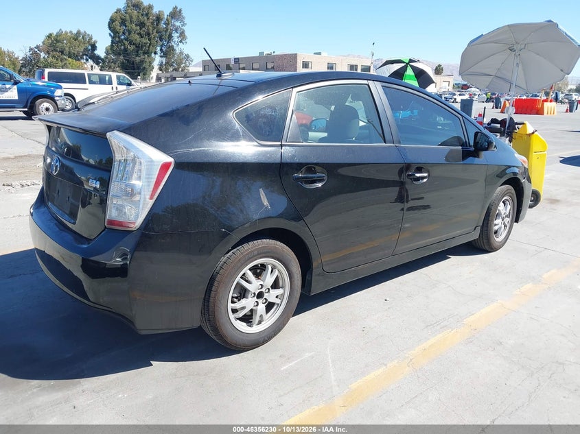 Vin: jtdkn3duxa1312055, lot: 46856496, toyota prius ii 20104