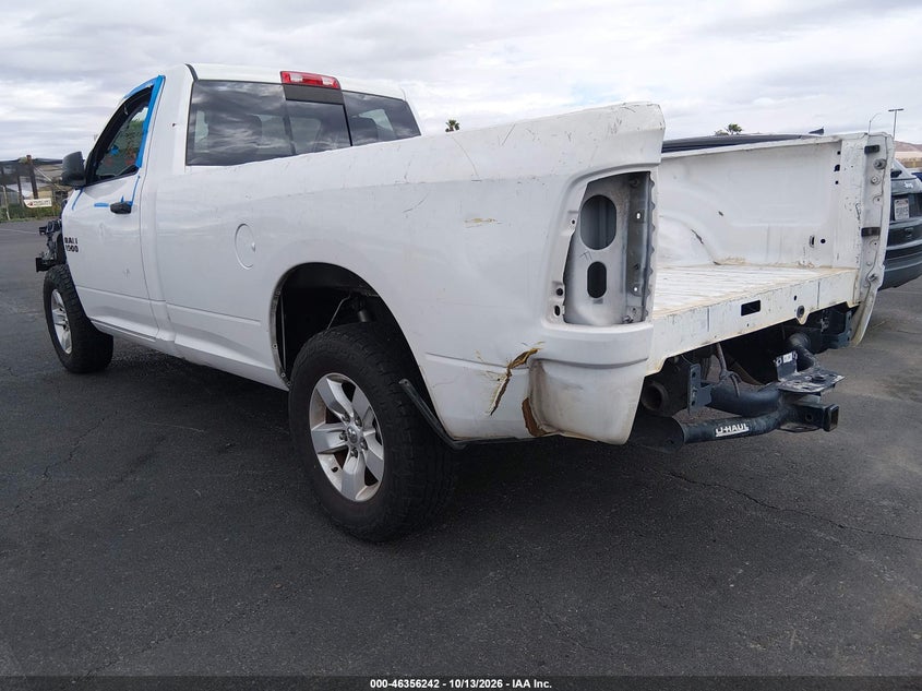 Vin: 3c6jr6dt3fg621746, lot: 46856508, ram 1500 tradesman 20153