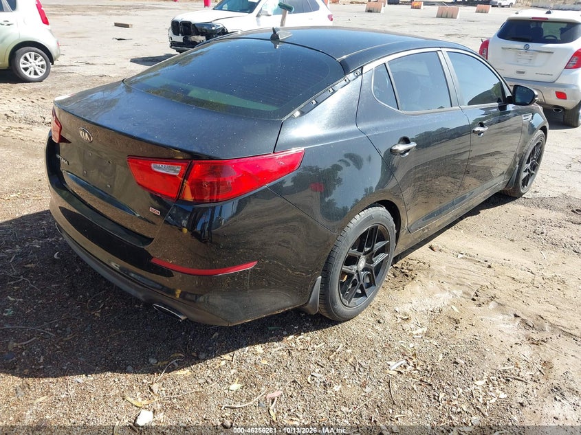 Vin: 5xxgm4a75fg487922, lot: 46856547, kia optima lx 20154