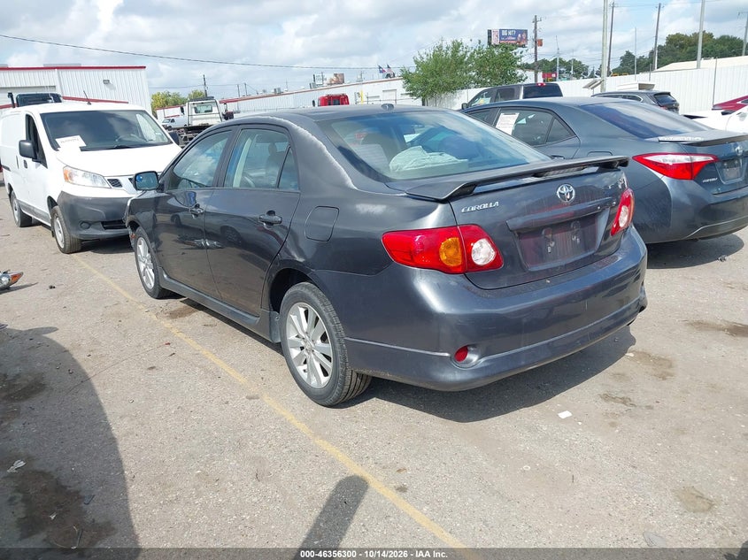Vin: 1nxbu4eexaz295719, lot: 46856566, toyota corolla s 20103