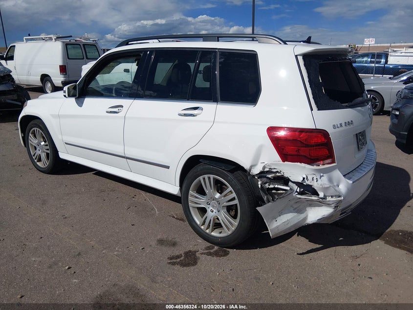 Vin: wdcgg0eb4dg106673, lot: 46856590, mercedes-benz glk 250 bluetec 4matic 20133