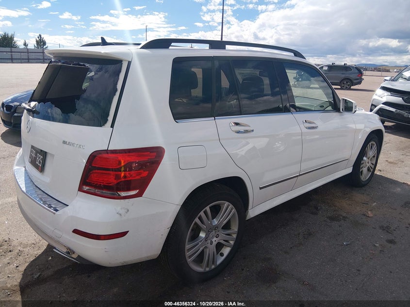 Vin: wdcgg0eb4dg106673, lot: 46856590, mercedes-benz glk 250 bluetec 4matic 20134